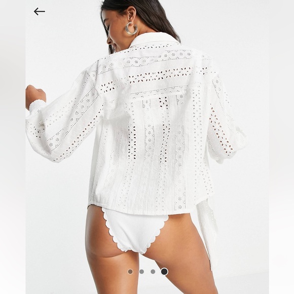 Front tie beach shirt - Picture 4 of 4